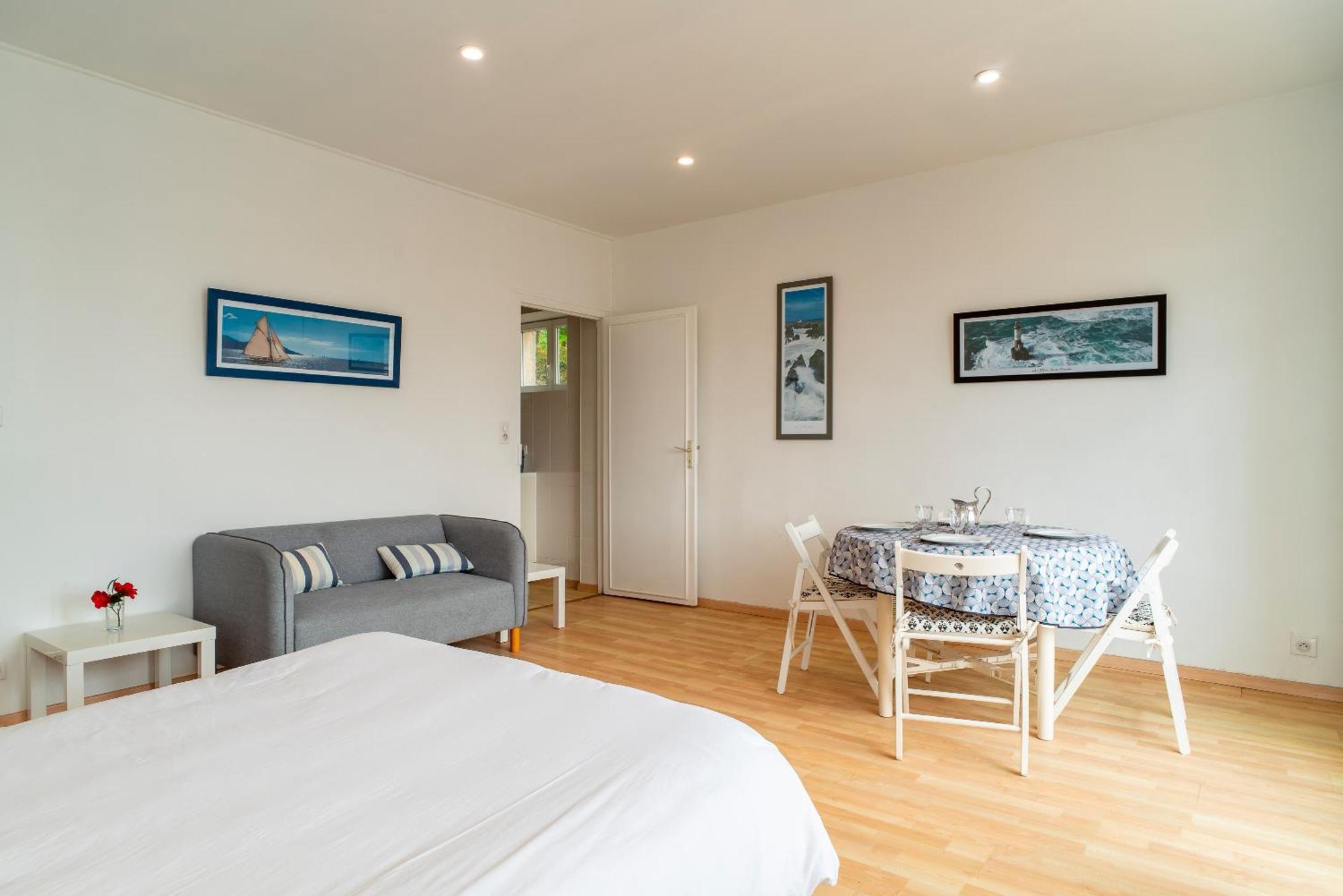 Le Savenn - Appt Vue Mer 4P A Benodet Bagian luar foto